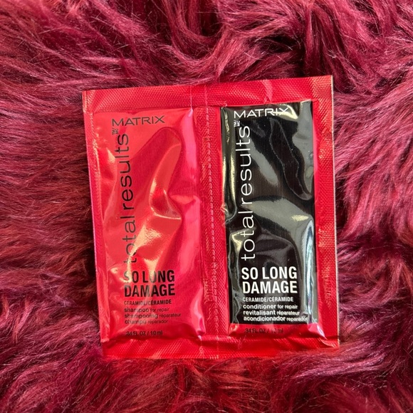 Matrix ttr So Long Damage 19 shampoo & conditioner packets - Picture 1 of 2